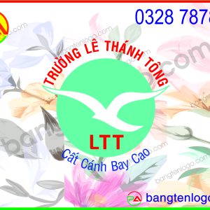 MAU LOGO TRUONG LE THANH TONG