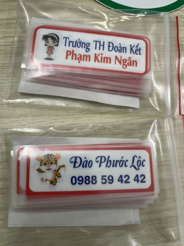 STICKERS TÊN BÉ, Nhãn Tên Cho Bé, Sticker in tên bé theo yêu cầu. – In ...